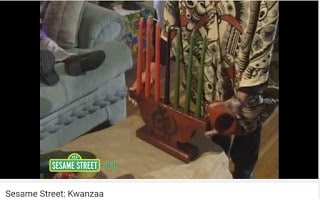 Sesame Street Kwanzaa-themed video.