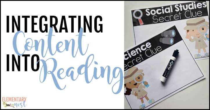 How to incorporate your science and social studies in your ELA block