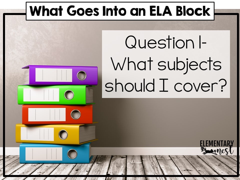 ELA block planning and prep is covered in this blog series. This post covers questions you may have when planning your ELA block. Three questions to ask yourself when planning your ELA block.