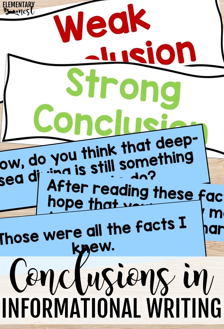strong conclusion examples