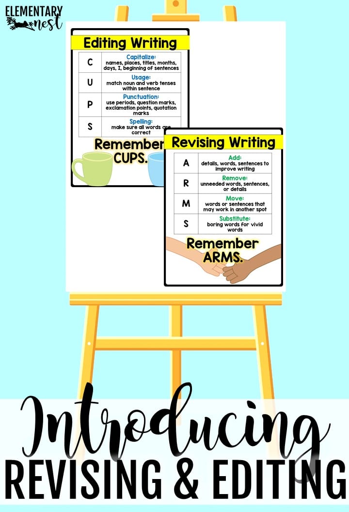 How to Teach Revising and Editing Practices - Elementary Nest