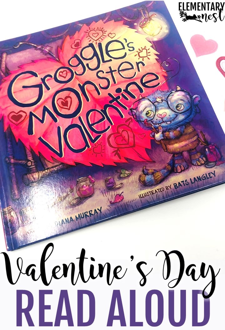 Groggle's Monster Valentine- Valentine's Day Books for kids- a collection of read aloud ideas for Valentine's Day.