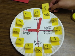 Telling Time activities- hands on math activities to help your students learn how to tell time and work with clocks