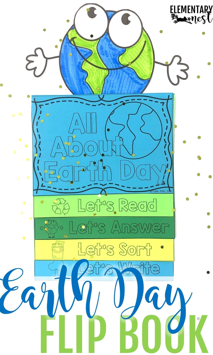 Earth Day flip book