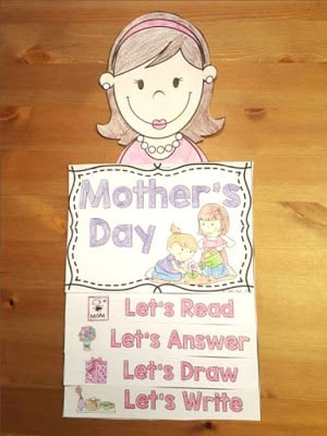 Mother's day ideas for kids- sending home hands-on crafts as gifts for mother's day- quick and easy activities