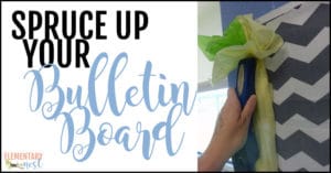 DIY bulletin board