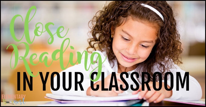 Close reading in the classroom