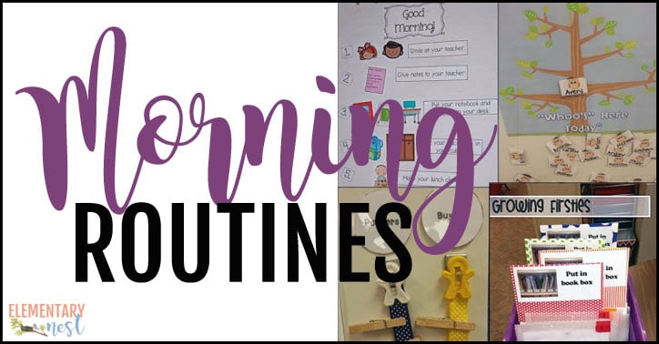 Morning Routines In The Classroom