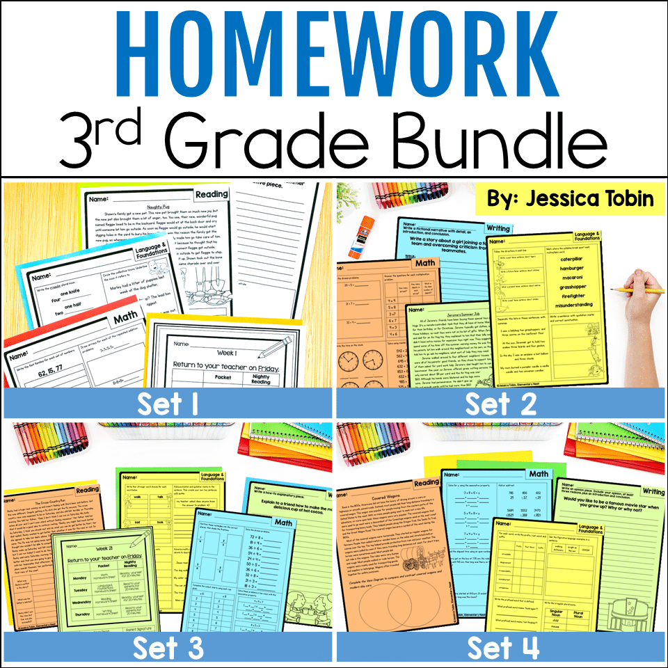Using Homework in Elementary School to Spiral Review Skills