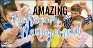Behavior management ideas