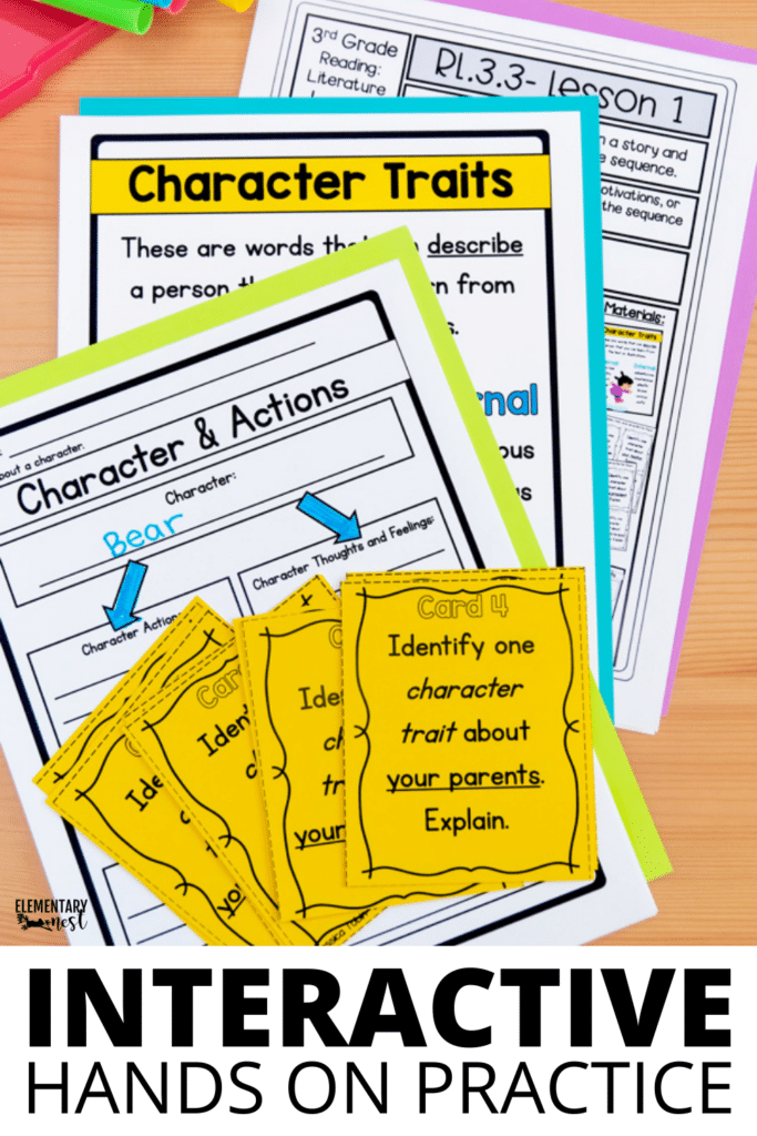 Teaching Tips for Story Elements (Exploring ELA) Printable Activities for teaching story elements