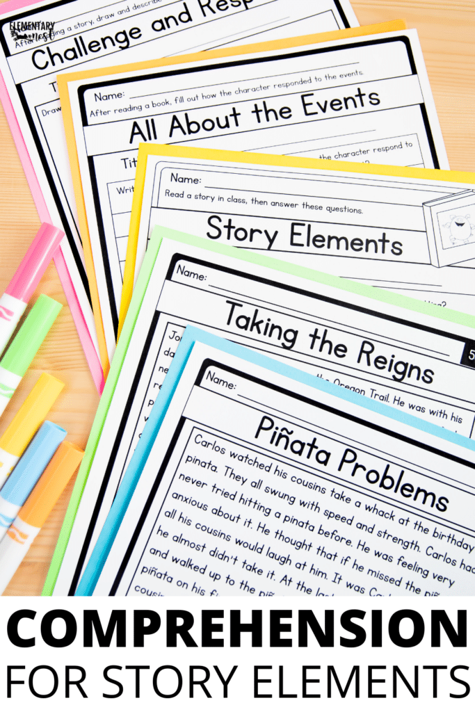 Teaching Tips for Story Elements (Exploring ELA) Printable Activities for teaching story elements
