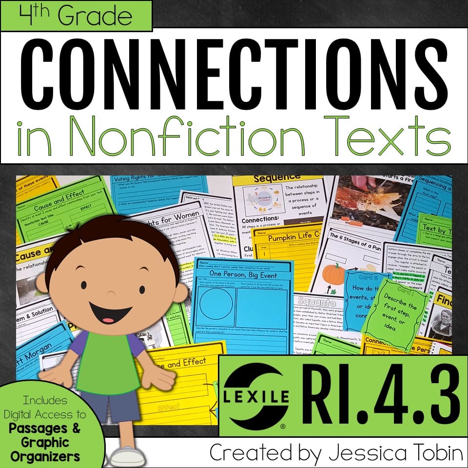 Connections in nonfiction texts in 4th grade