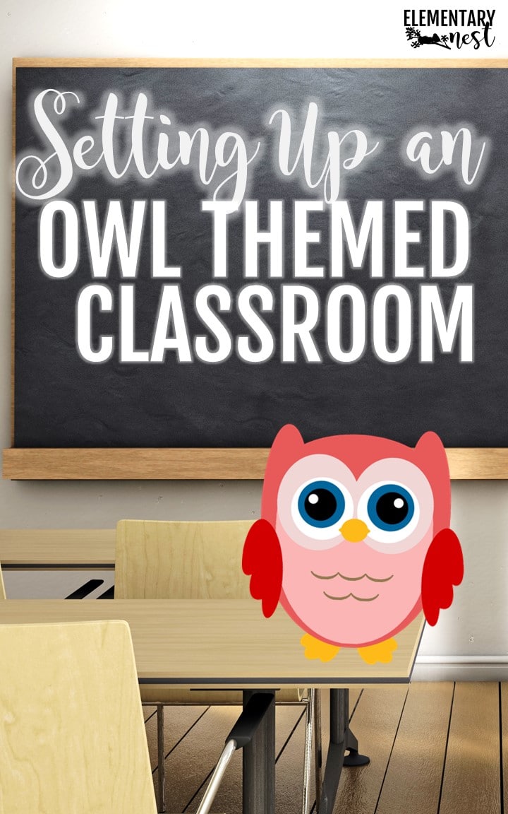 How to set up an owl themed classroom.