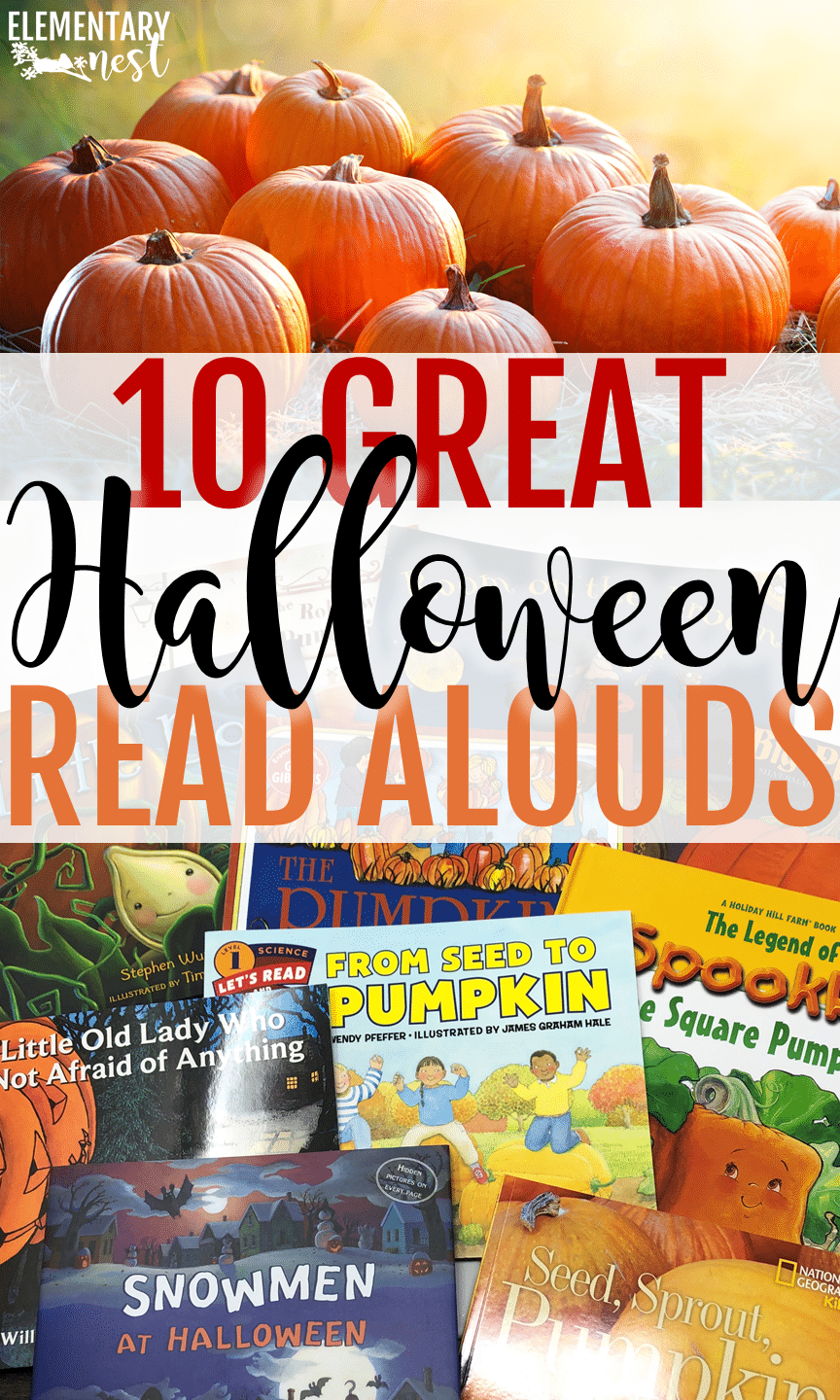 10 Favorite Halloween ReadAlouds for Kids Elementary Nest