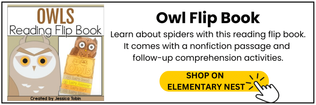 owl flip book