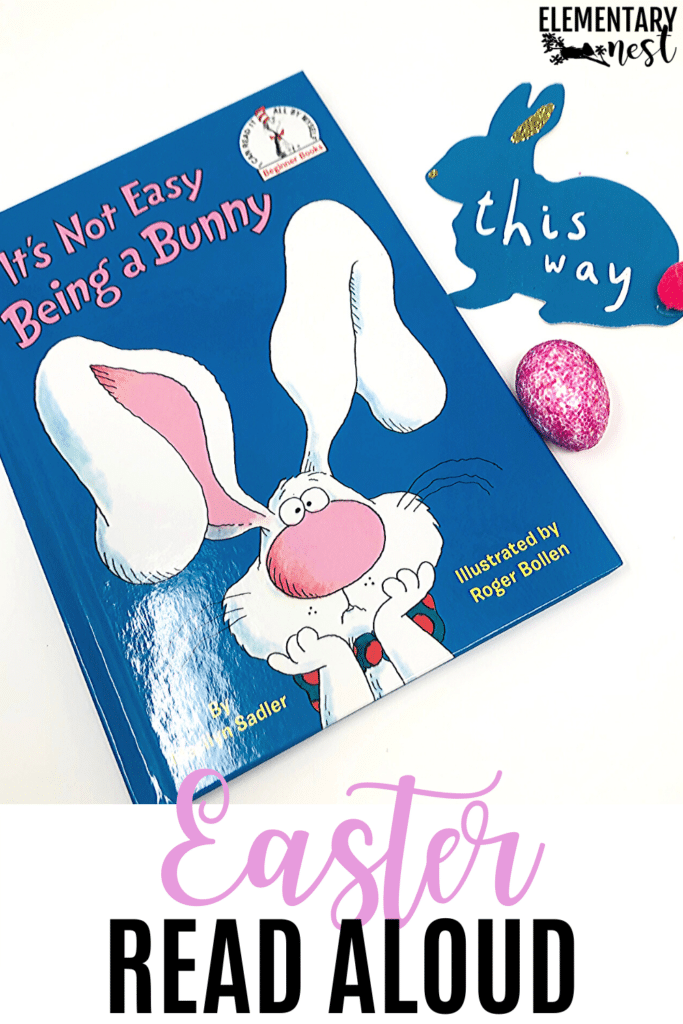 It's Not Easy Being a Bunny book and activities