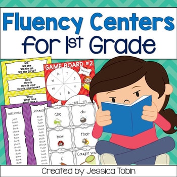 Fluency Centers for 1st Grade