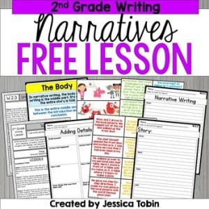 Free 2nd Grade Narrative Writing Activity