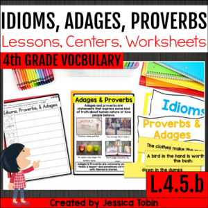 4th Grade Adages, Proverbs, and Idioms