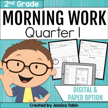 Second Grade Morning Work 1st Quarter