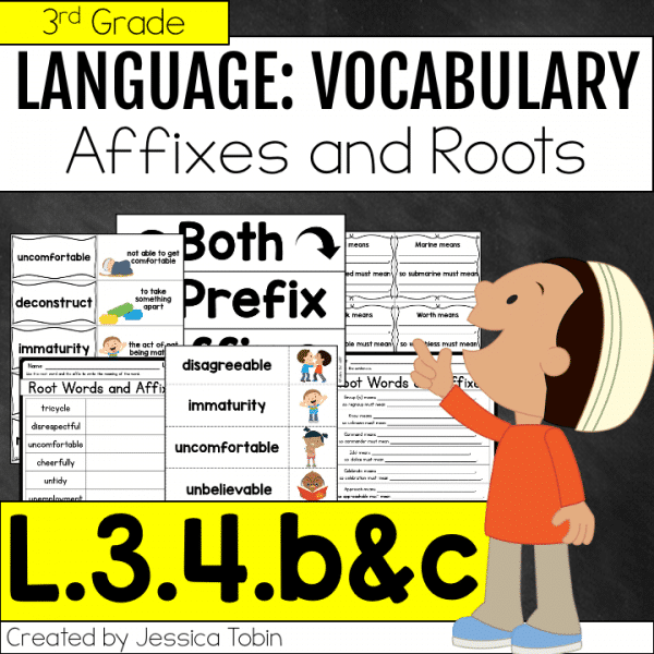 L.3.4.b L.3.4.c Affixes and Root Words