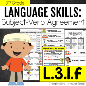 L.3.1.f Subject Verb Agreement