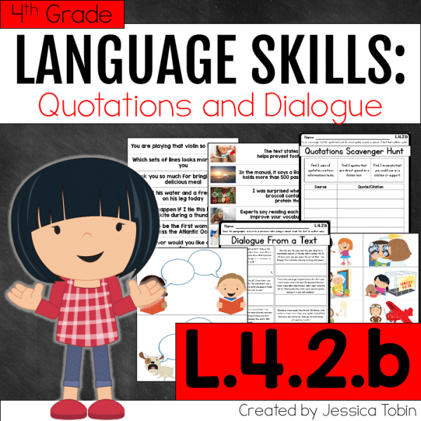 L.4.2.b- Dialogue and Quotes