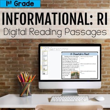 1st Grade RI Informational Digital Passages
