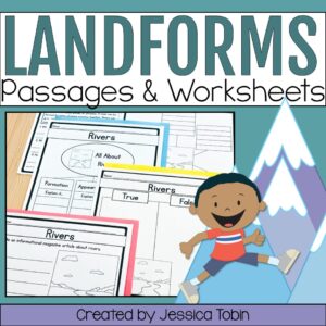 Landforms Worksheets