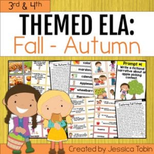 3rd and 4th Grade Fall ELA Activities