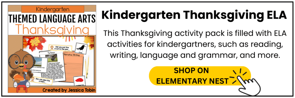 7 Fun Thanksgiving Reading Activities for Elementary Classrooms