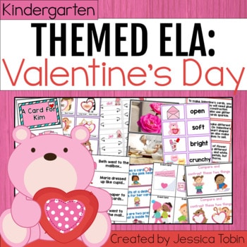 Kindergarten ELA Valentine's Day Activities