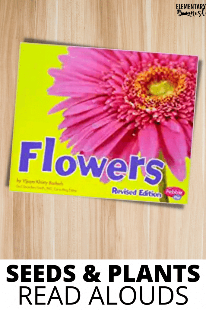 'Flowers: Pebble Go' plant books nonfiction text 