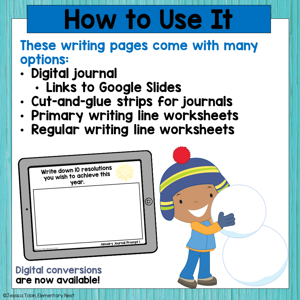 January Writing Prompts January Writing Prompts - Image 2