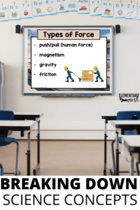 Science presentation for elementary students, force and motion science presentation powerpoint, vocabulary, science lesson