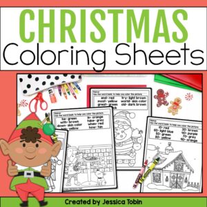 Christmas Coloring Sheets