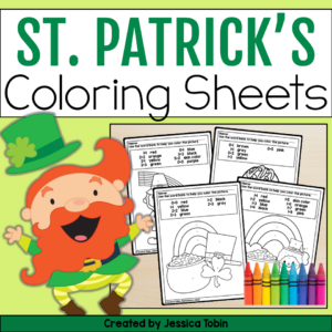 St Patrick's Day Coloring Sheets