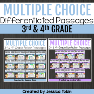 3rd 4th Grade Multiple Choice