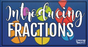 Teaching fractions in elementary classroom with hands on math activities and visual fraction models for students